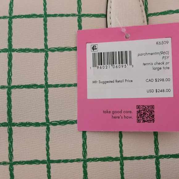 **BUNDLE** Kate Spade Tennis (Large Tote  & Wristlet, Zip-around Wallet) - Picture 9 of 16